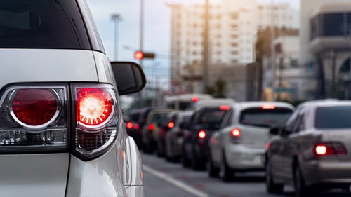 Traffic outcomes are parking outcomes in disguise Traffic jam