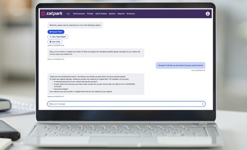 Parking enforcement chatbot municipalities are using a parking enforcement chatbot from unity5