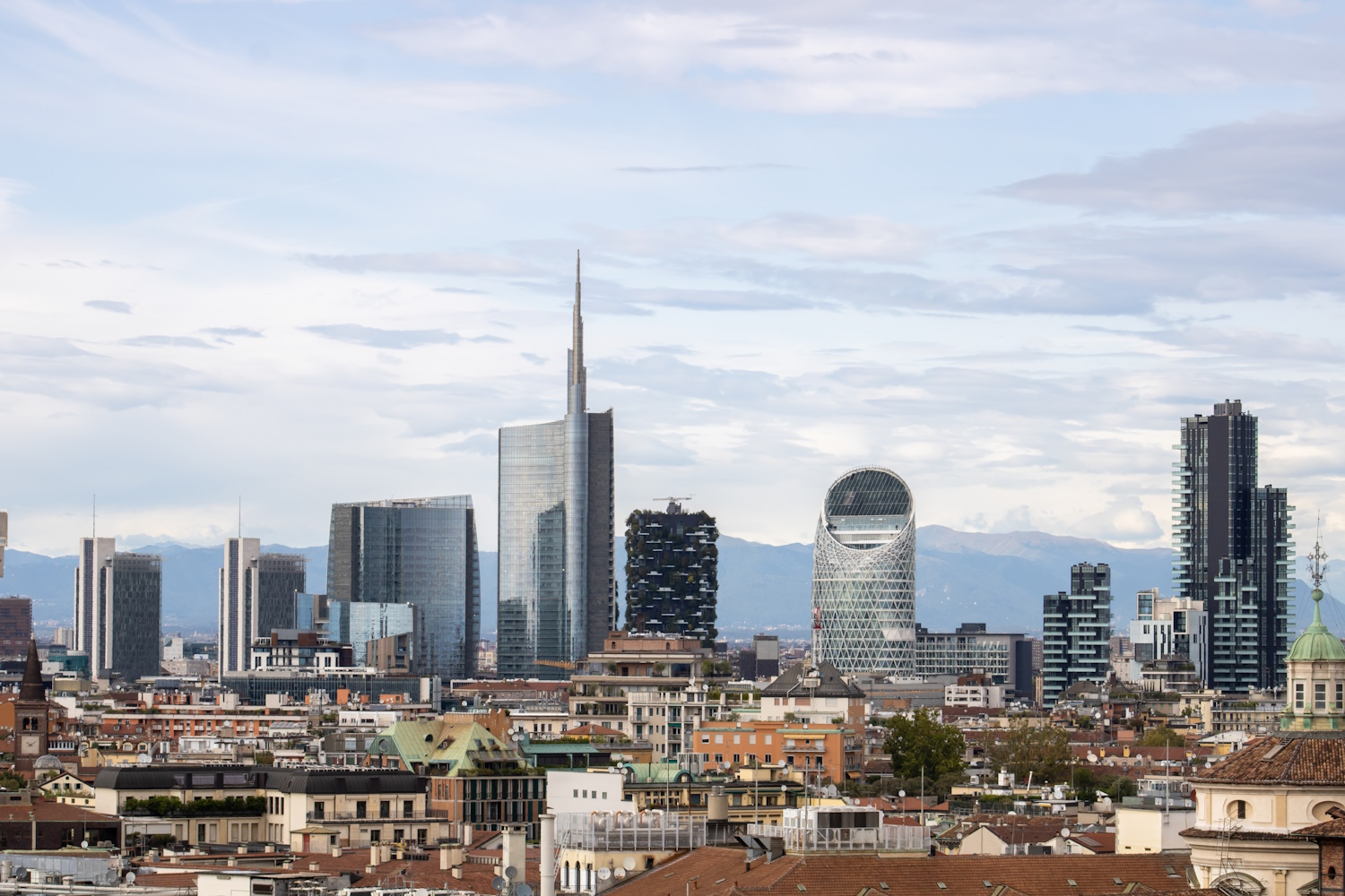 Milan skyline