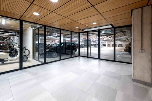 Inside Modern Q-Park Car Garage