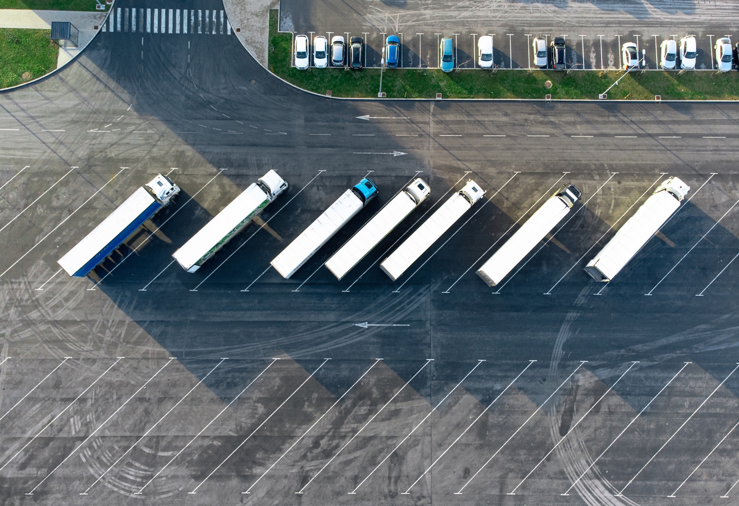 Truck Parking Area in Valencia