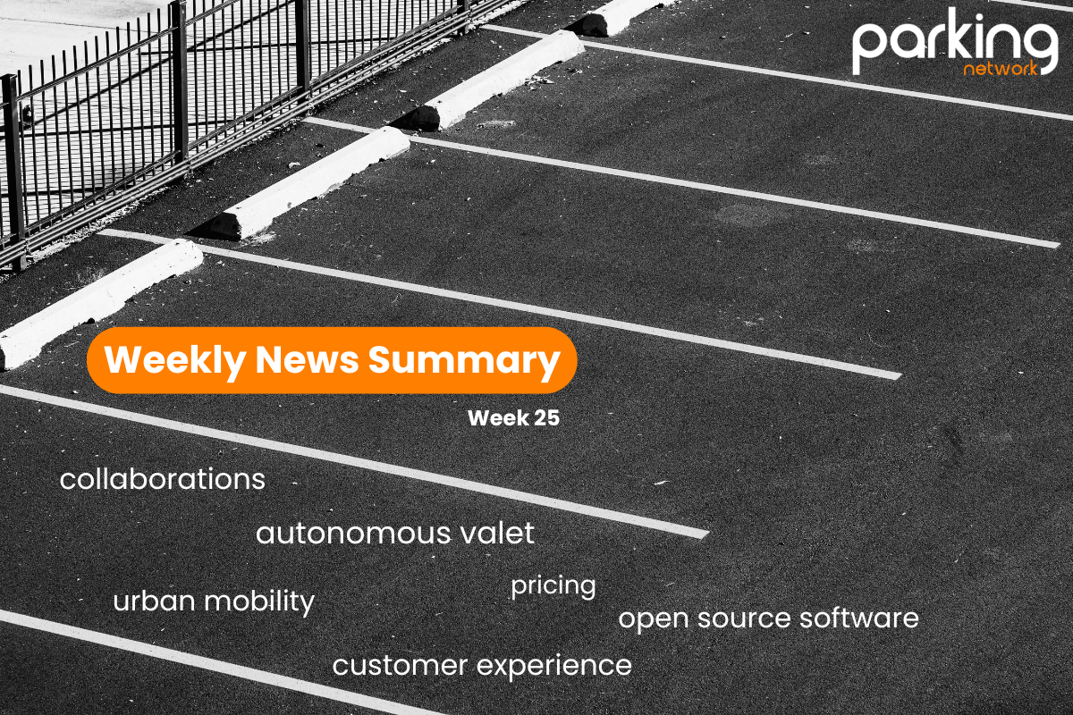 Parking Network Weekly News Summary: Week of 25