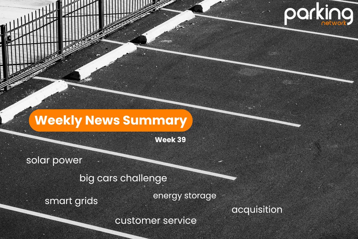 Parking Network News Summary: Week of 39