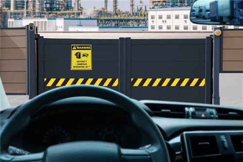 Einar's always-on recording security camera sign