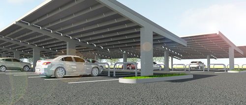 Bluetop Solar Parking