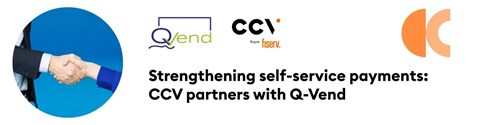 CCV Q-Vend partnership CCV Q-Vend partnership.