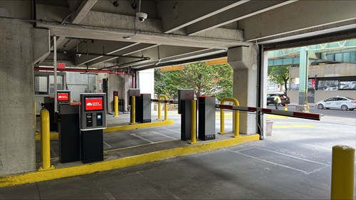 parking gates at Yankee Stadium