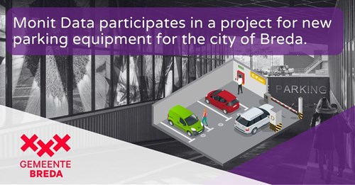 Monit Data Participates in a Project for New Parking Equipment for the City of Breda 