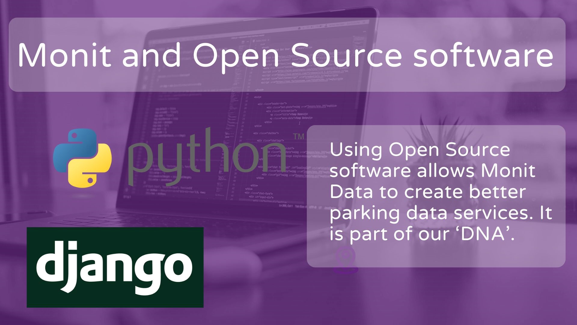 Monit Data uses Open Source software as foundation for our services.