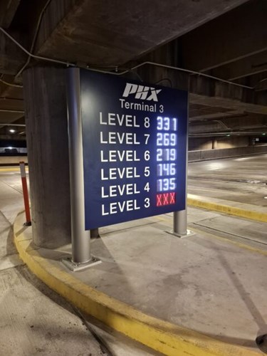 T3 Phoenix Sky Harbor International Airport terminal 3 parking.