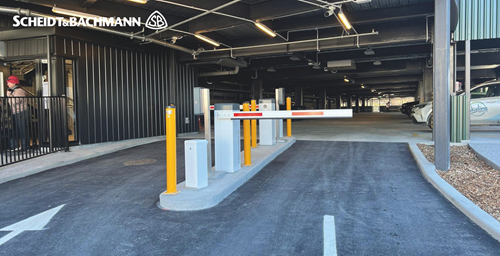 newly built multi-storey car park