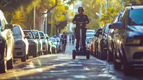 enforcement on segway