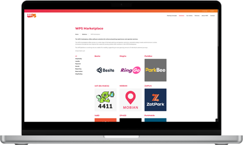 Laptop with WPS marketplace