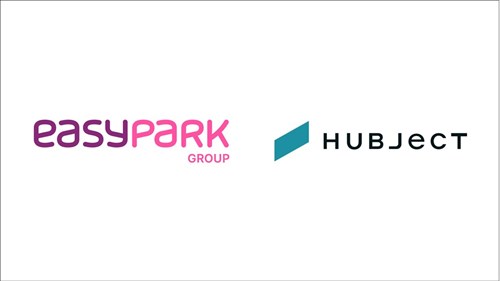 logo of EasyPark and Hubject