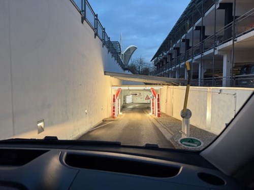 Munich Airport underground parking Munich Airport underground parking