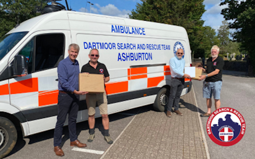 CEO, Mark Wilson with ICT Officer, Al Pewsey. - Vice Chairman, Dave Herbert with Search Manager, Ian Lowcock. CEO, Mark Wilson with ICT Officer, Al Pewsey. - Vice Chairman, Dave Herbert with Search Manager, Ian Lowcock.