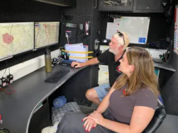 Staff from Unity5 had a tour of the rescue vehicle and the systems that DSRT Ashburton use. Staff from Unity5 had a tour of the rescue vehicle and the systems that DSRT Ashburton use.