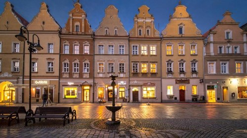 Street view Central Arean in Opole